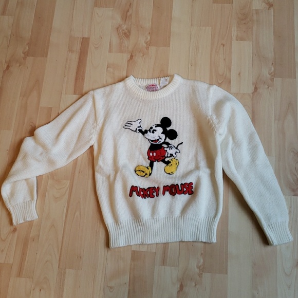 Disney Other - Vintage Mickey Mouse sweater.